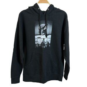 Guy Picciotto of Fugazi Band Sweatshirt - Size L (Black/White)